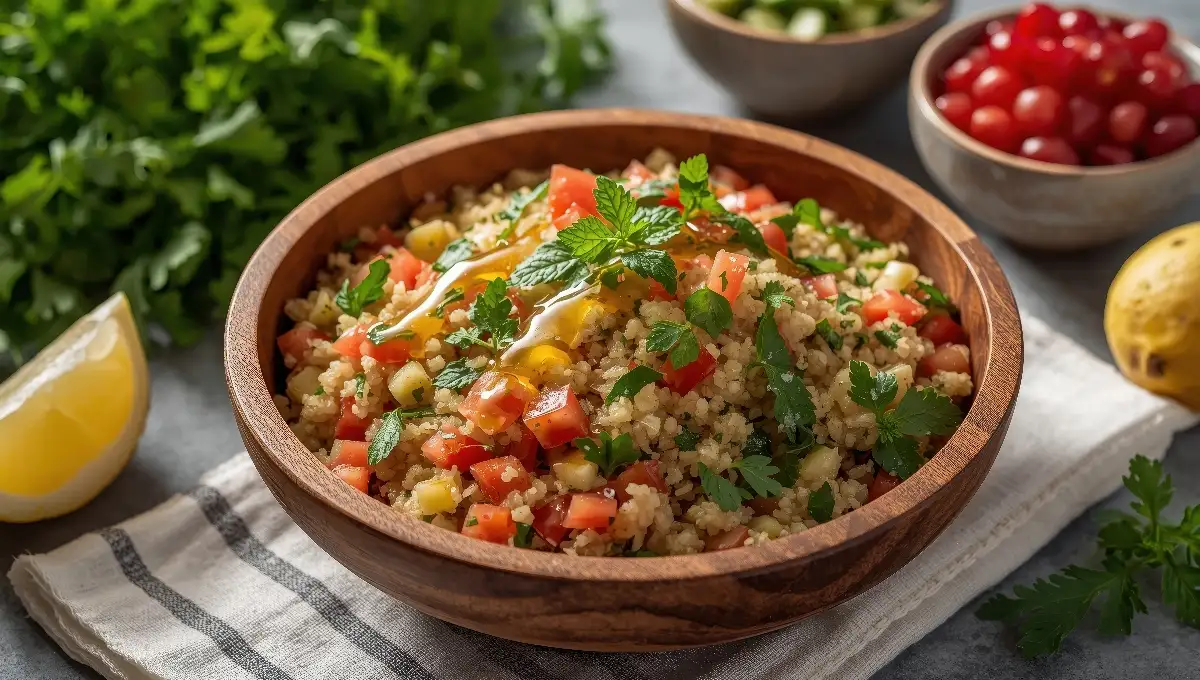 Taboulé fruits exotiques