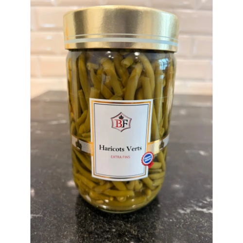 Grand bocal de haricots verts extra-fins